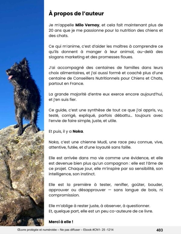 Dans la gamelle de mon chien – Le guide pour une alimentation personnalisée – Image 3